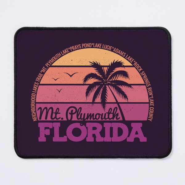 Item preview, Mt. Plymouth Florida Retro Sunset Local Pride Logo designed and sold by CRHPOD20.