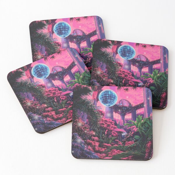 Item preview, Neon Eden | Cyber Jungle designed and sold by Cyber Garden Studio.