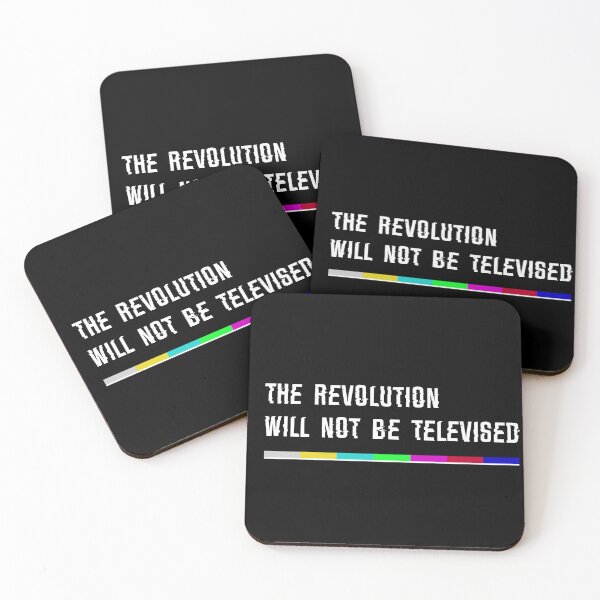 Item preview, The Revolution Will Not Be Televised designed and sold by p1xelhacker.