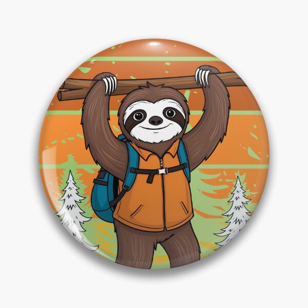 Item preview, Sloth Hiking Team designed and sold by HinsonCreations.