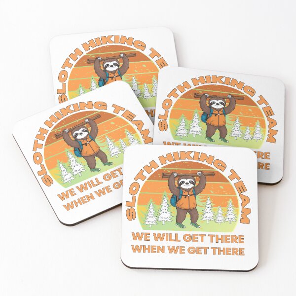 Item preview, Sloth Hiking Team designed and sold by HinsonCreations.