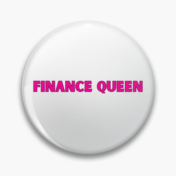 Item preview, Finance Queen Pink Business Decal designed and sold by ha11e11.
