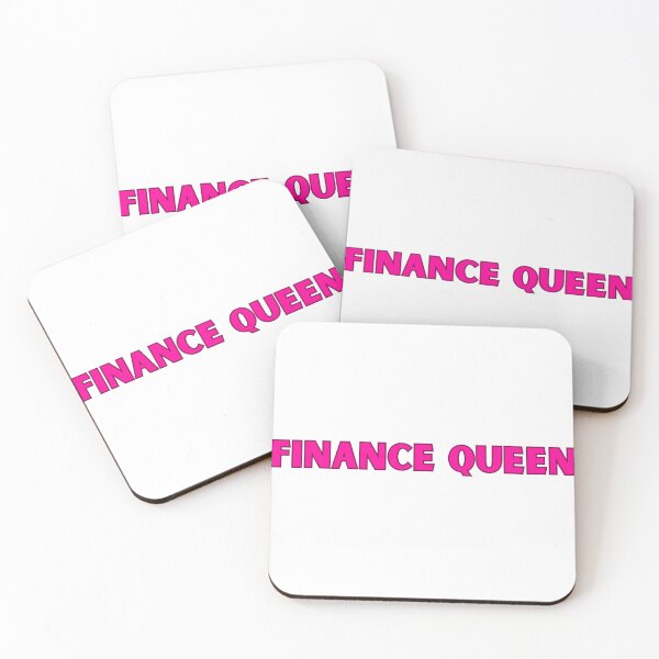 Item preview, Finance Queen Pink Business Decal designed and sold by ha11e11.
