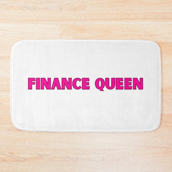 Item preview, Finance Queen Pink Business Decal designed and sold by ha11e11.