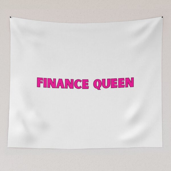 Item preview, Finance Queen Pink Business Decal designed and sold by ha11e11.
