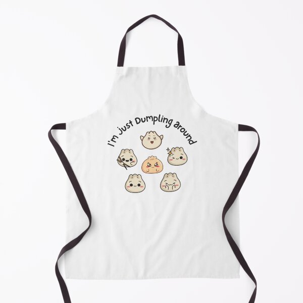 Item preview, I'm Just Dumpling Around, Yum Cha, Dim Sum Cute, Kawaii designed and sold by AASparksDesigns.