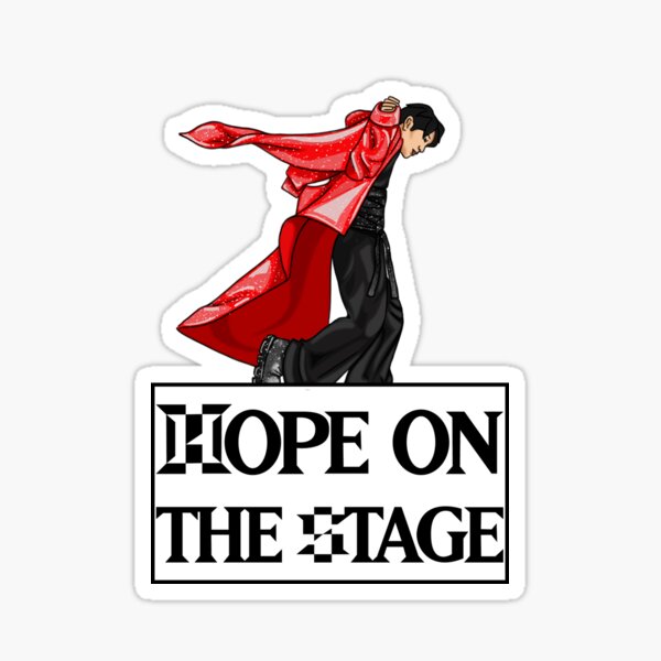 Artikel-Vorschau von Hoffnung auf der Bühne Sticker, designt und verkauft von KeyelArt.