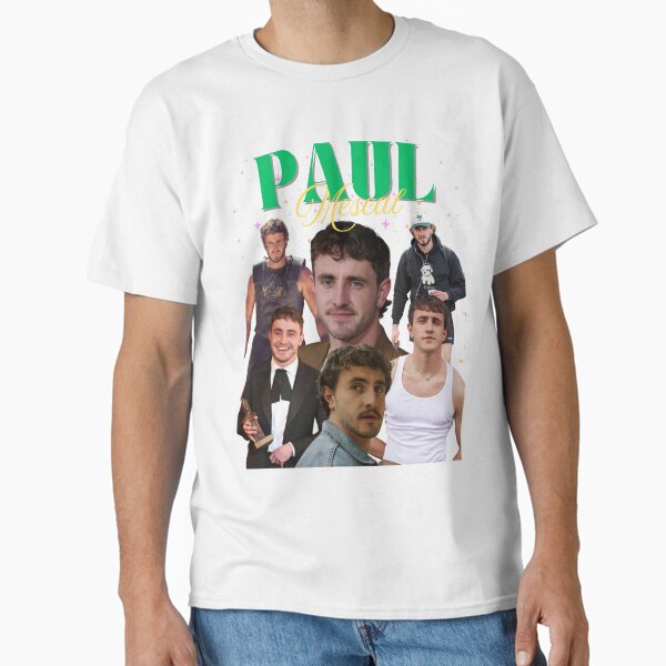 Item preview, Paul Mescal Vintage T-Shirt designed and sold by UptownGirls.