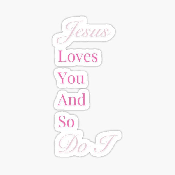 Artikel-Vorschau von Christliches Mädchen Jesus liebt dich, designt und verkauft von Luzive.