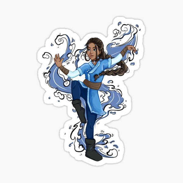 Item preview, Katara Waterbender designed and sold by LOUISE MARTINS.