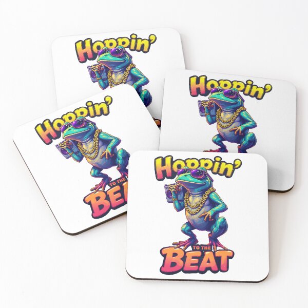 Item preview, Funky Frog  Hoppin to the Beat designed and sold by Dazzle-Sizzle.