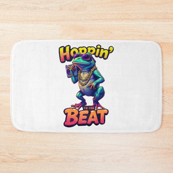 Item preview, Funky Frog  Hoppin to the Beat designed and sold by Dazzle-Sizzle.