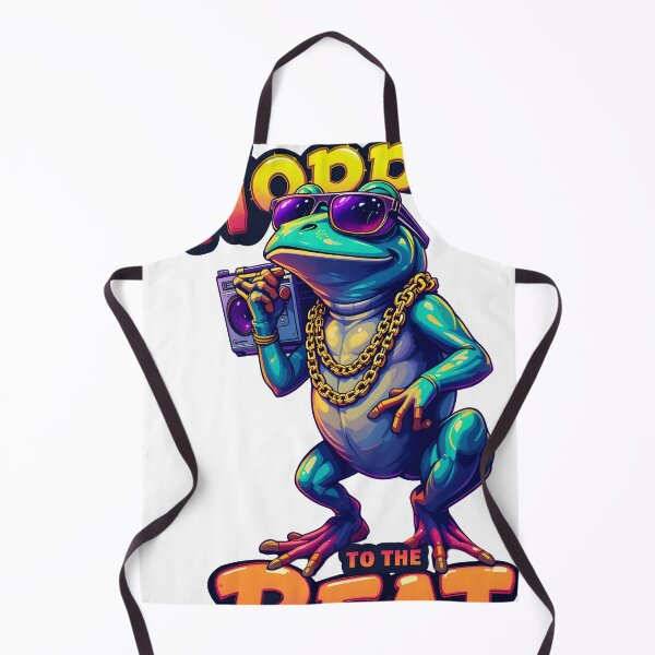 Item preview, Funky Frog Hoppin to the Beat designed and sold by Dazzle-Sizzle.