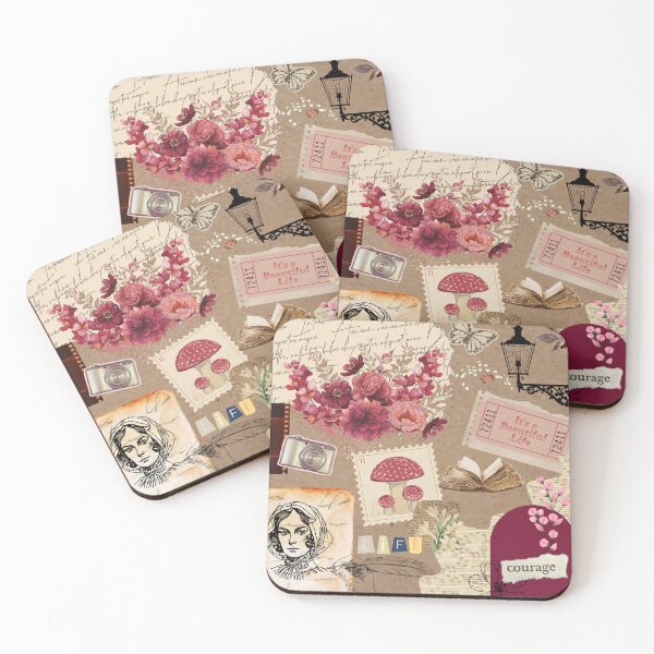 Item preview, Vintage Scrapbook Art designed and sold by Fantacaroo Designs.