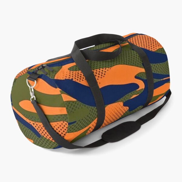 Item preview, Halftone Tactical Camouflage Orange Blue Dotted Green designed and sold by CamouflageLab.