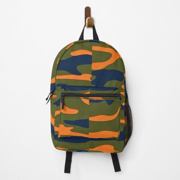 Item preview, Smooth Tactical Camouflage Orange Blue Textured Green designed and sold by CamouflageLab.