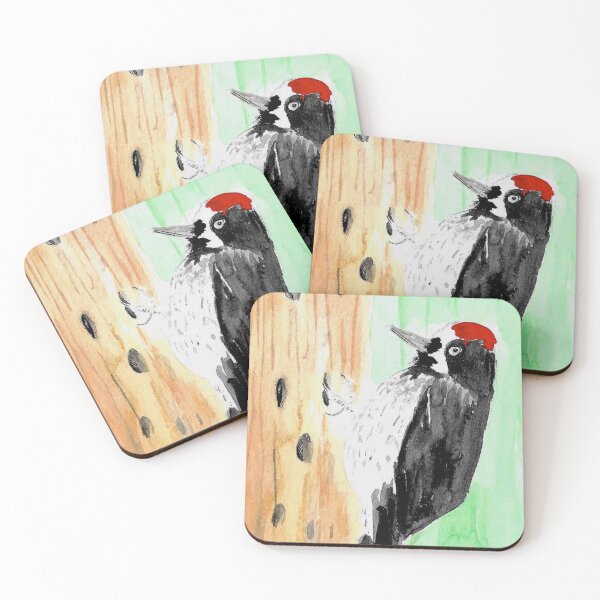 Item preview, Acorn Woodpecker designed and sold by herongirlart.