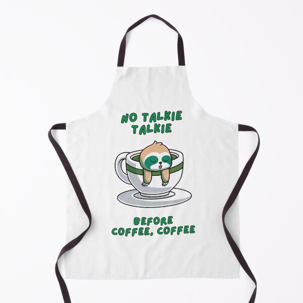Item preview, No Talkie, Talkie, Before Coffee Coffee, Cup Saucer, Badger, Green designed and sold by AASparksDesigns.