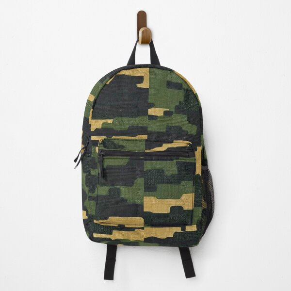 Item preview, Pixelated Tactical Camouflage Green Black Blocks designed and sold by CamouflageLab.