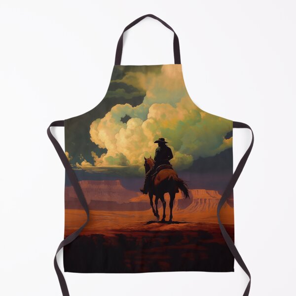 Item preview, The cowboy's darkness VI. Original oil artwork. Cowboy western painting. Digital art Print. Poster. Home Decor. designed and sold by organicflowart.