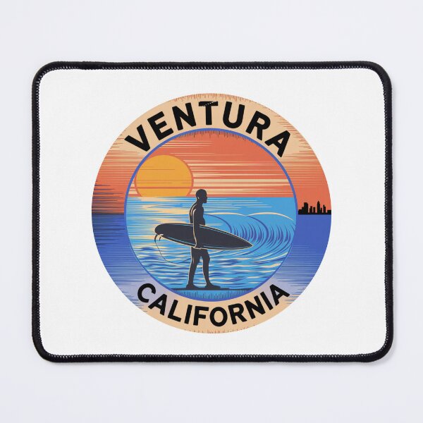 Item preview, Ventura California Surf Sunset Vintage Design designed and sold by CircinusStore.