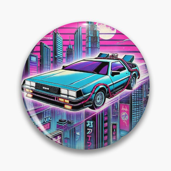 Item preview, A futuristic 80s DeLorean flying car designed and sold by Mahilis.