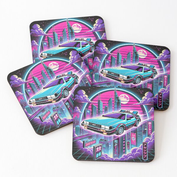 Item preview, A futuristic 80s DeLorean flying car designed and sold by Mahilis.