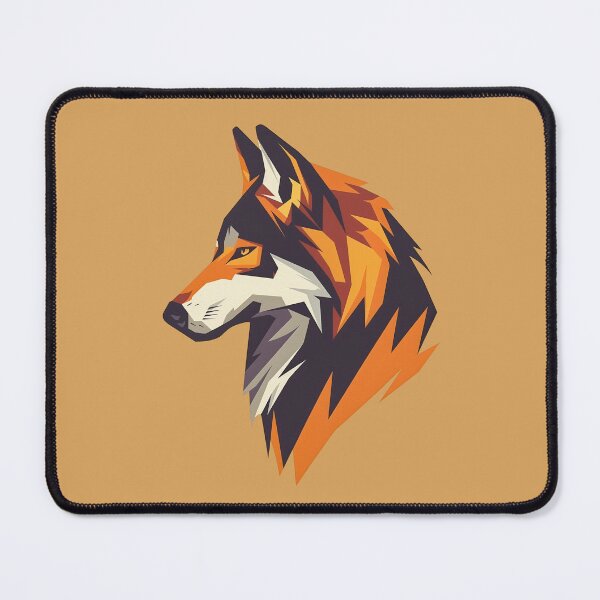 Item preview, Polygonal Wolf Portrait designed and sold by SteadyRolling.