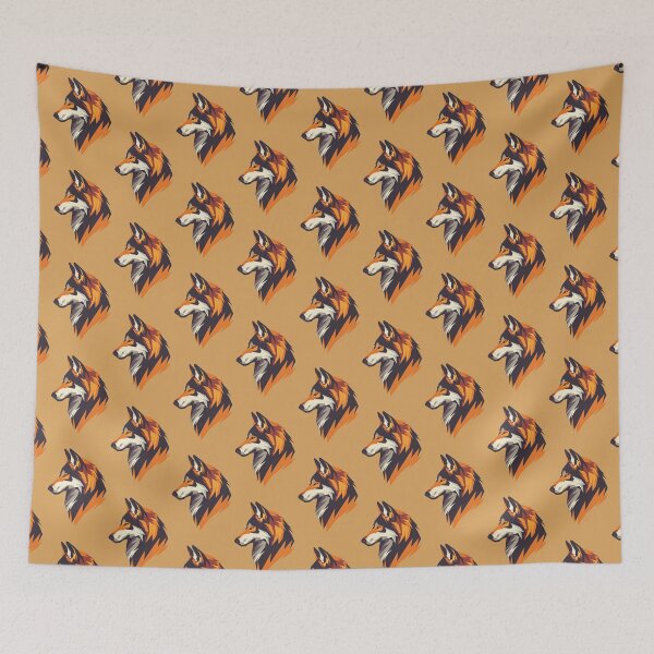 Item preview, Polygonal Wolf Portrait designed and sold by SteadyRolling.