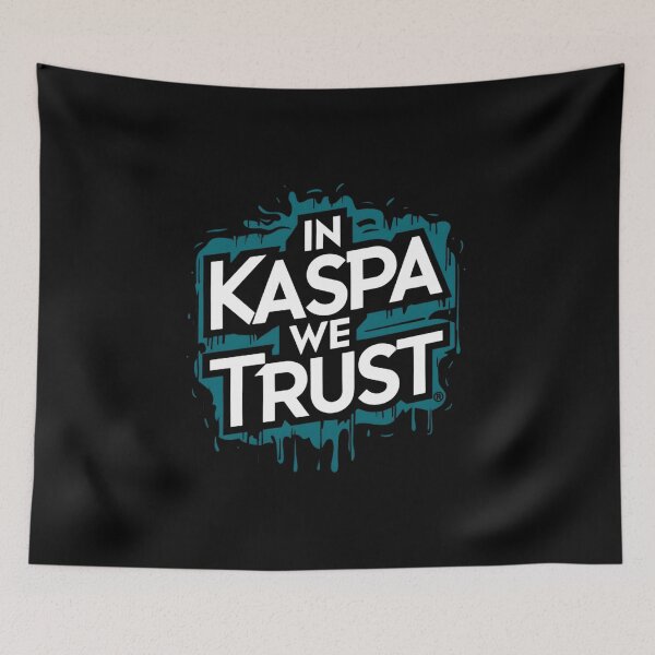 Item preview, Kaspa Flow Fast, Secure, Unstoppable designed and sold by RadDeck.
