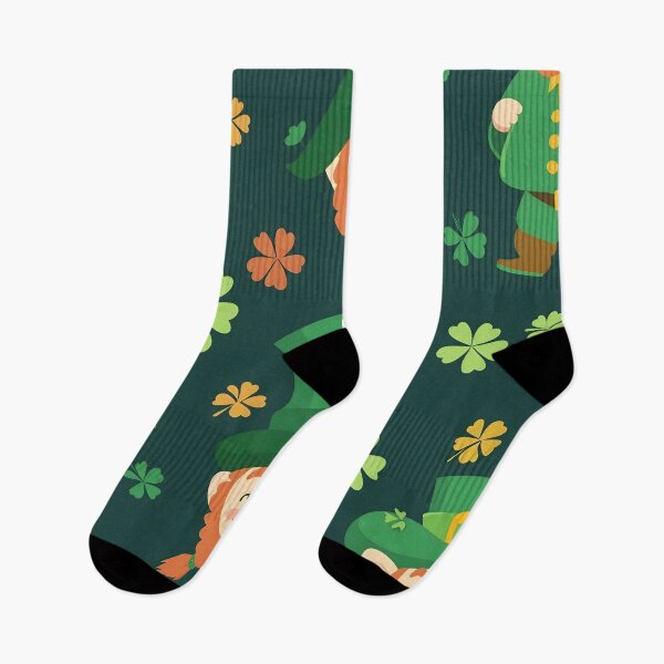 Item preview, Green Bearded Leprechaun Pattern designed and sold by dcrc.