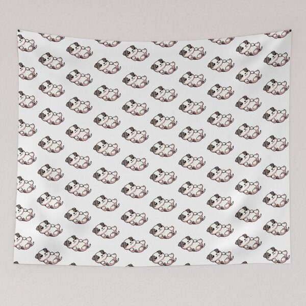Item preview, Chibi American Staffordshire Terrier Asking for a Belly Rub designed and sold by City0fDreams.