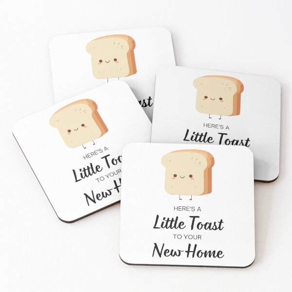 Item preview, Here's A Little Toast To Your New Home designed and sold by Alberto Dominguez.