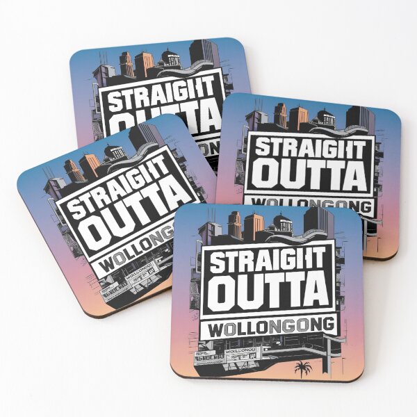 Item preview, Straight Outta Wollongong - Aussie Pride Design designed and sold by Digital Products AU.