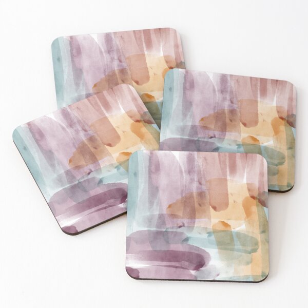 Item preview, Dreamy Watercolor Layers – Abstract Stain Art designed and sold by Dhwani719.