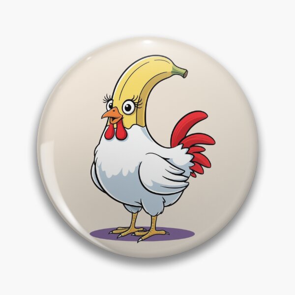 Item preview, Chicken banana  designed and sold by FatBirdie.