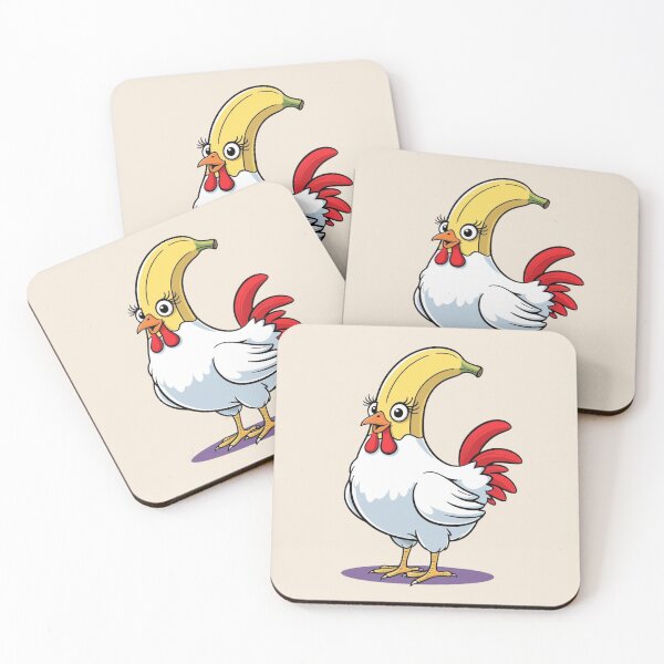 Item preview, Chicken banana  designed and sold by FatBirdie.