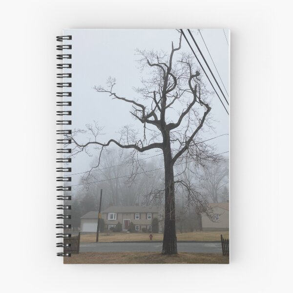 Item preview, Storm Damaged Winter Tree on Foggy Day  designed and sold by Amanda1775.