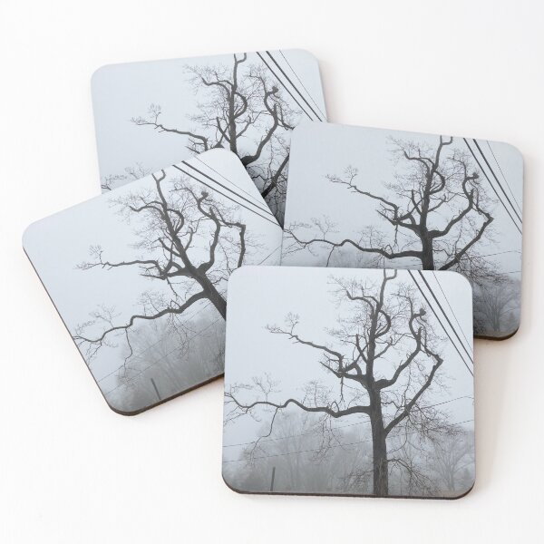Item preview, Storm Damaged Winter Tree on Foggy Day  designed and sold by Amanda1775.