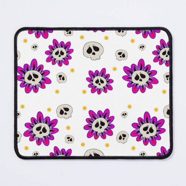 Item preview, Skull Flower Pattern designed and sold by Onehappyhook.