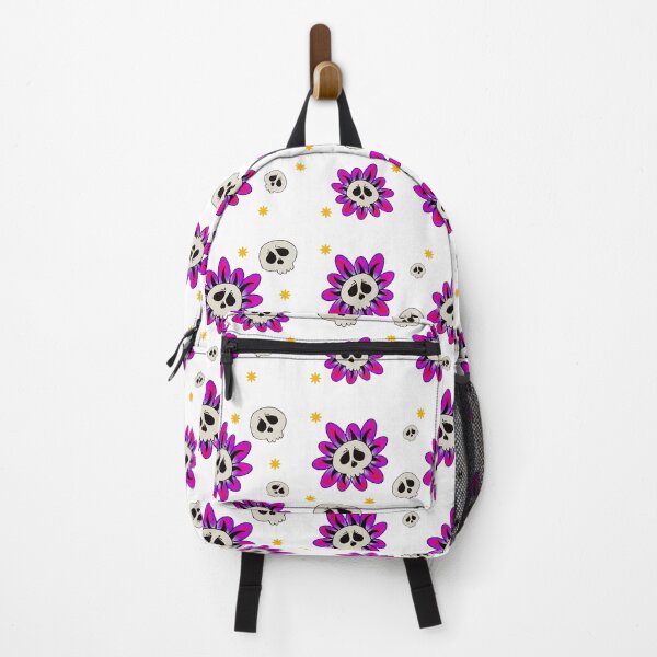 Artikel-Vorschau von Totenkopf-Blumenmuster, designt und verkauft von Onehappyhook.