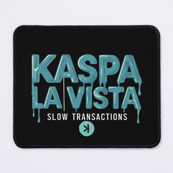 Item preview, Kaspa Wave Surfing the Crypto Momentum designed and sold by RadDeck.