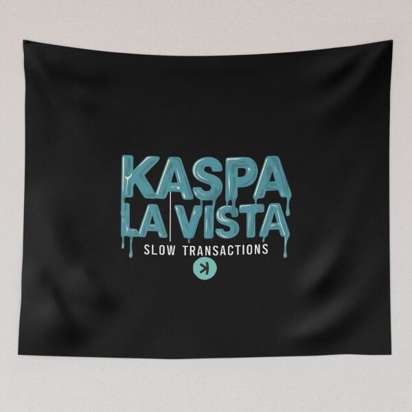 Item preview, Kaspa Wave Surfing the Crypto Momentum designed and sold by RadDeck.