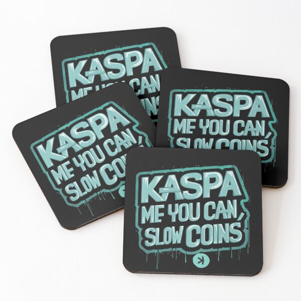 Item preview, Kaspa Apex Reaching the Peak of Crypto Power designed and sold by RadDeck.
