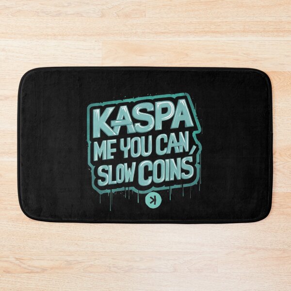 Item preview, Kaspa Apex Reaching the Peak of Crypto Power designed and sold by RadDeck.