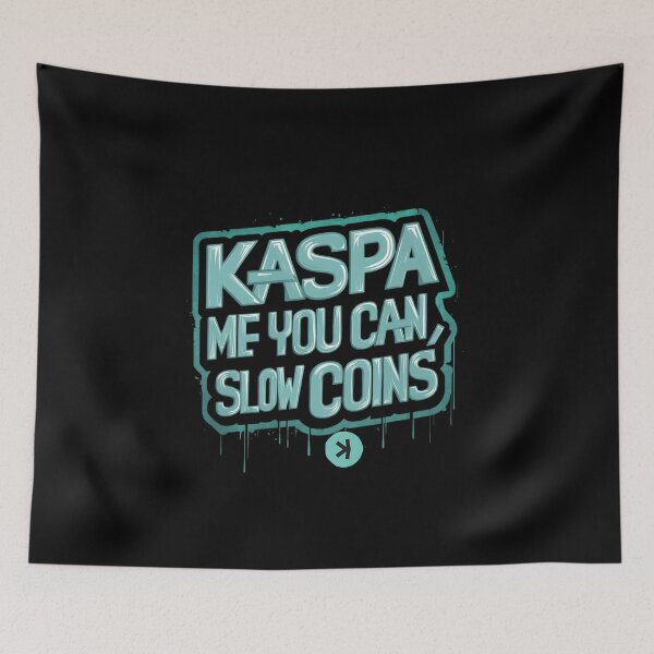 Item preview, Kaspa Apex Reaching the Peak of Crypto Power designed and sold by RadDeck.