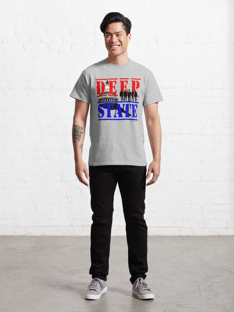 Alternate view of Deep State Classic T-Shirt