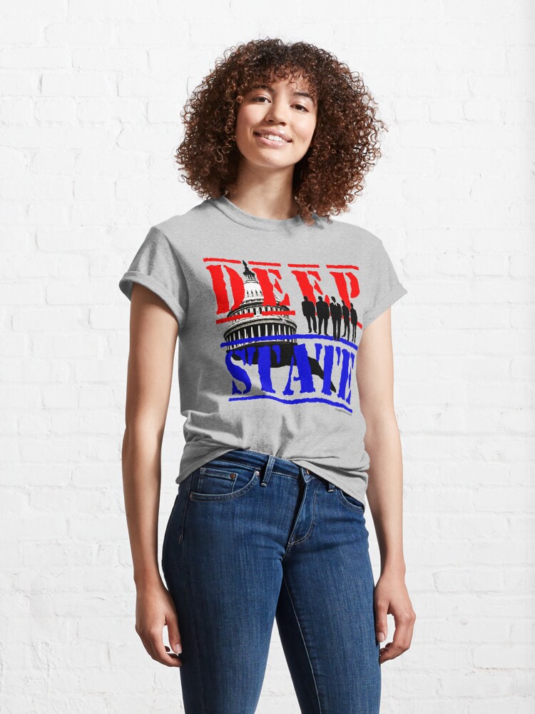 Alternate view of Deep State Classic T-Shirt