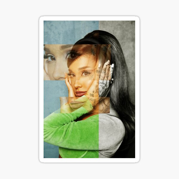 Vista previa del artículo con la obra «Ariana Grande», diseñado y vendido por Emmacatecreates.