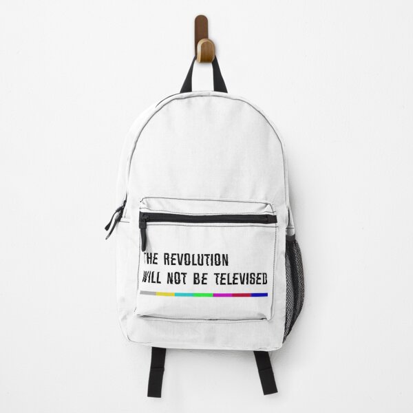 Item preview, The Revolution Will Not Be Televised (light bkgd) designed and sold by p1xelhacker.